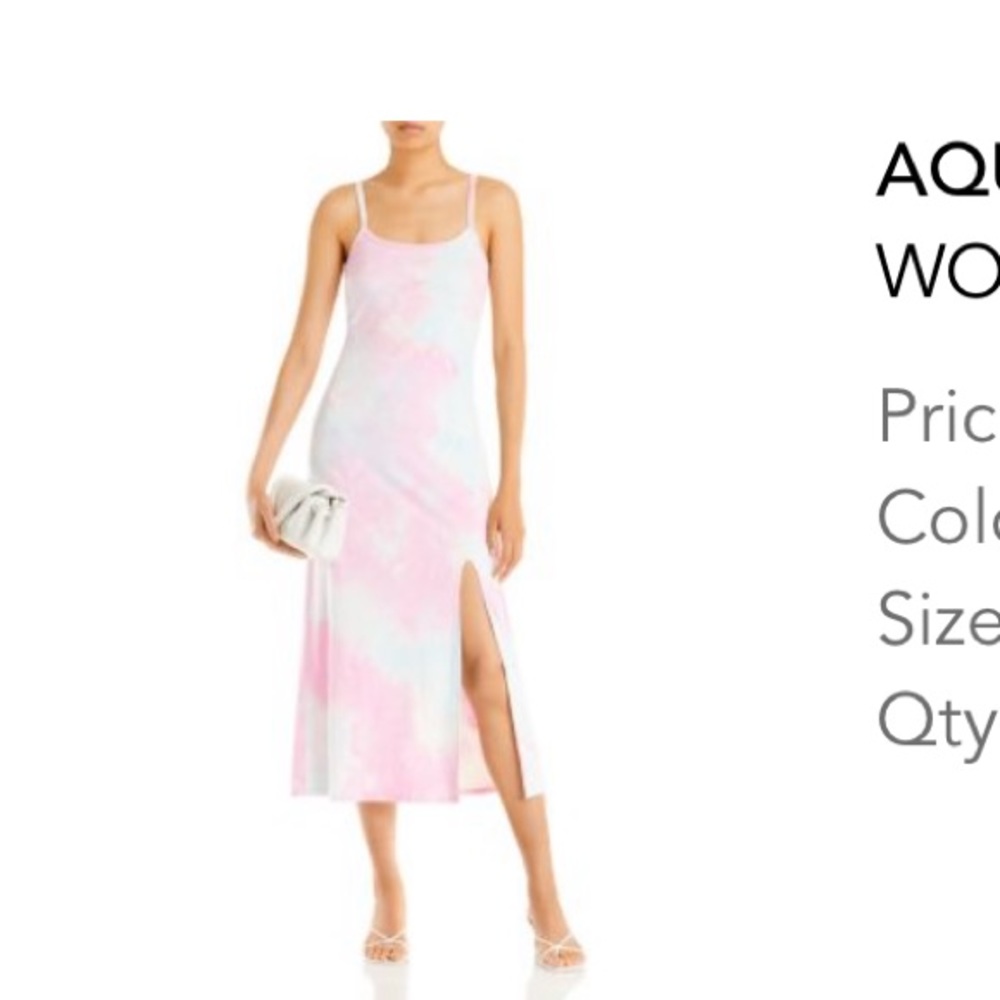 AQUA MIDI Dress